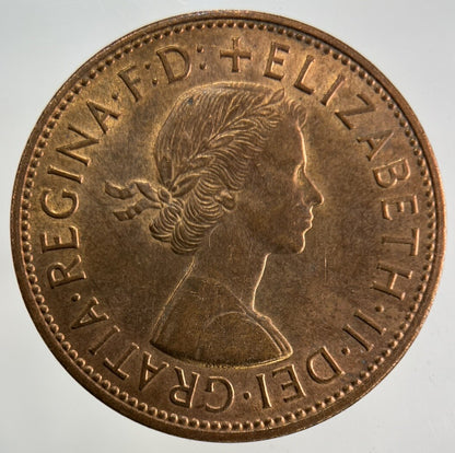 1967 Elizabeth II 2nd One Penny Coin | Very Fine Grade