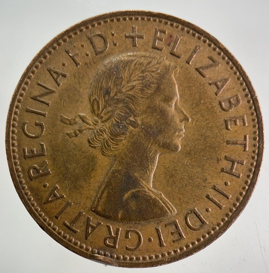1963 Elizabeth II 2nd One Penny Coin | Fine Collectable Grade