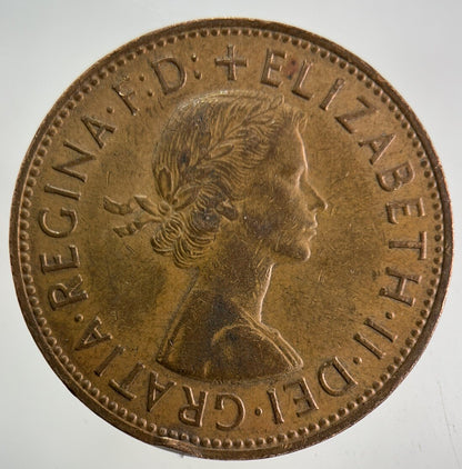 1963 Elizabeth II 2nd One Penny Coin | Fine Collectable Grade