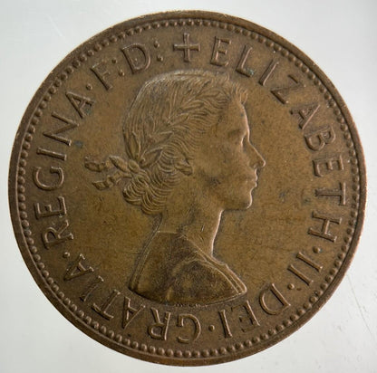 1963 Elizabeth II 2nd One Penny Coin | Fine Collectable Grade