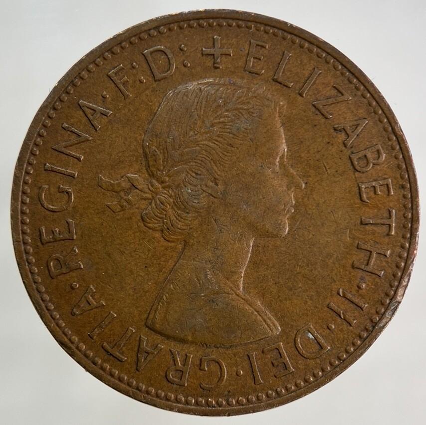 1963 Elizabeth II 2nd One Penny Coin | Fine Collectable Grade