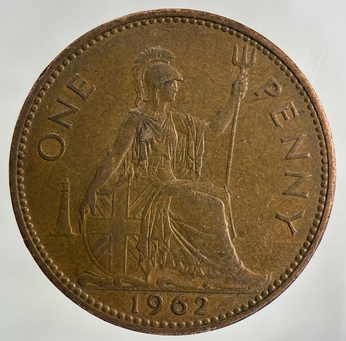 1962 Elizabeth II 2nd One Penny Coin | Fine Collectable Grade