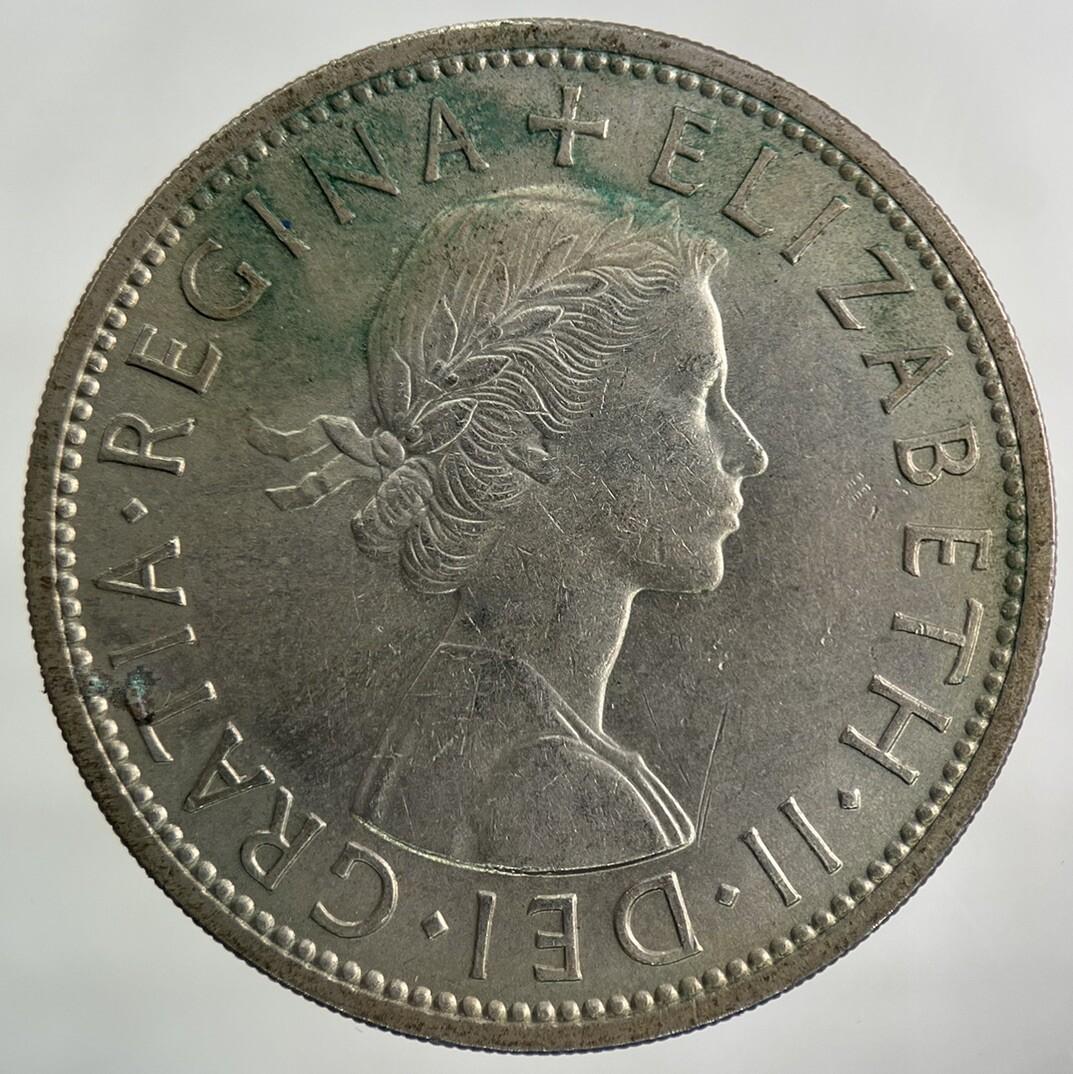 1957 Elizabeth II 2nd Half-Crown Coin | Fine Collectable Grade
