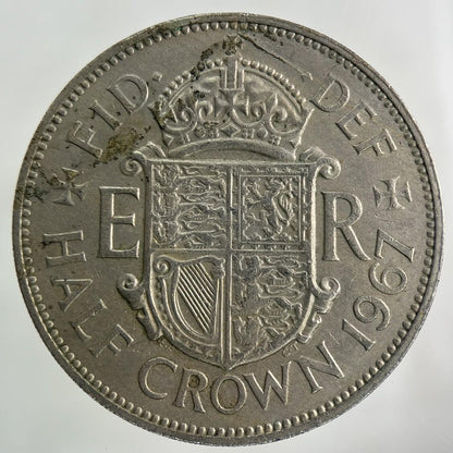 1967 Elizabeth II 2nd Half-Crown Coin | Fine Collectable Grade