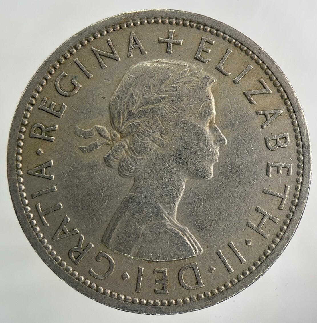 1960 Elizabeth II 2nd Half-Crown Coin | Fine Collectable Grade