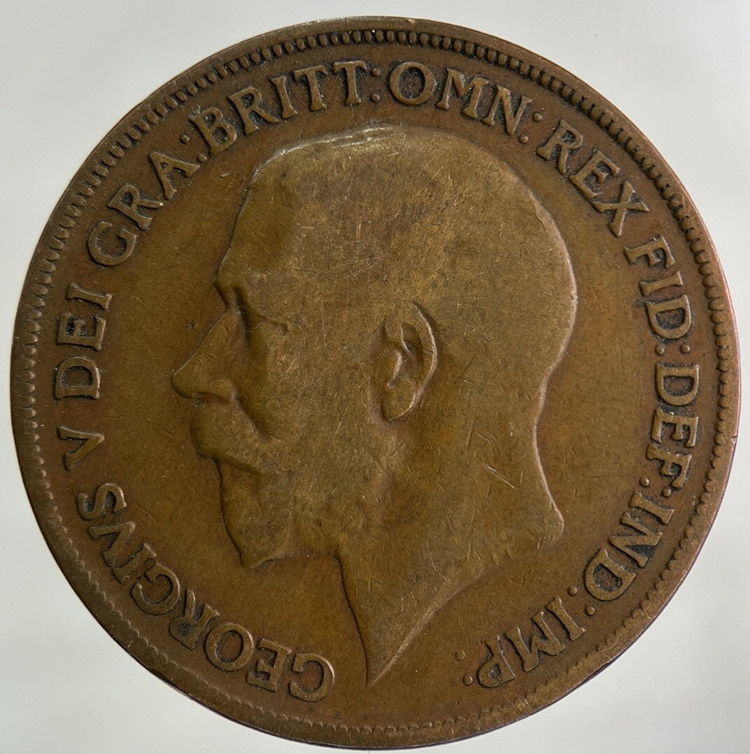 1921 George V One Penny Coin | Collectable Grade