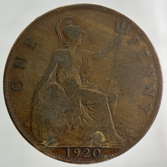 1920 George V One Penny Coin | Collectable Grade