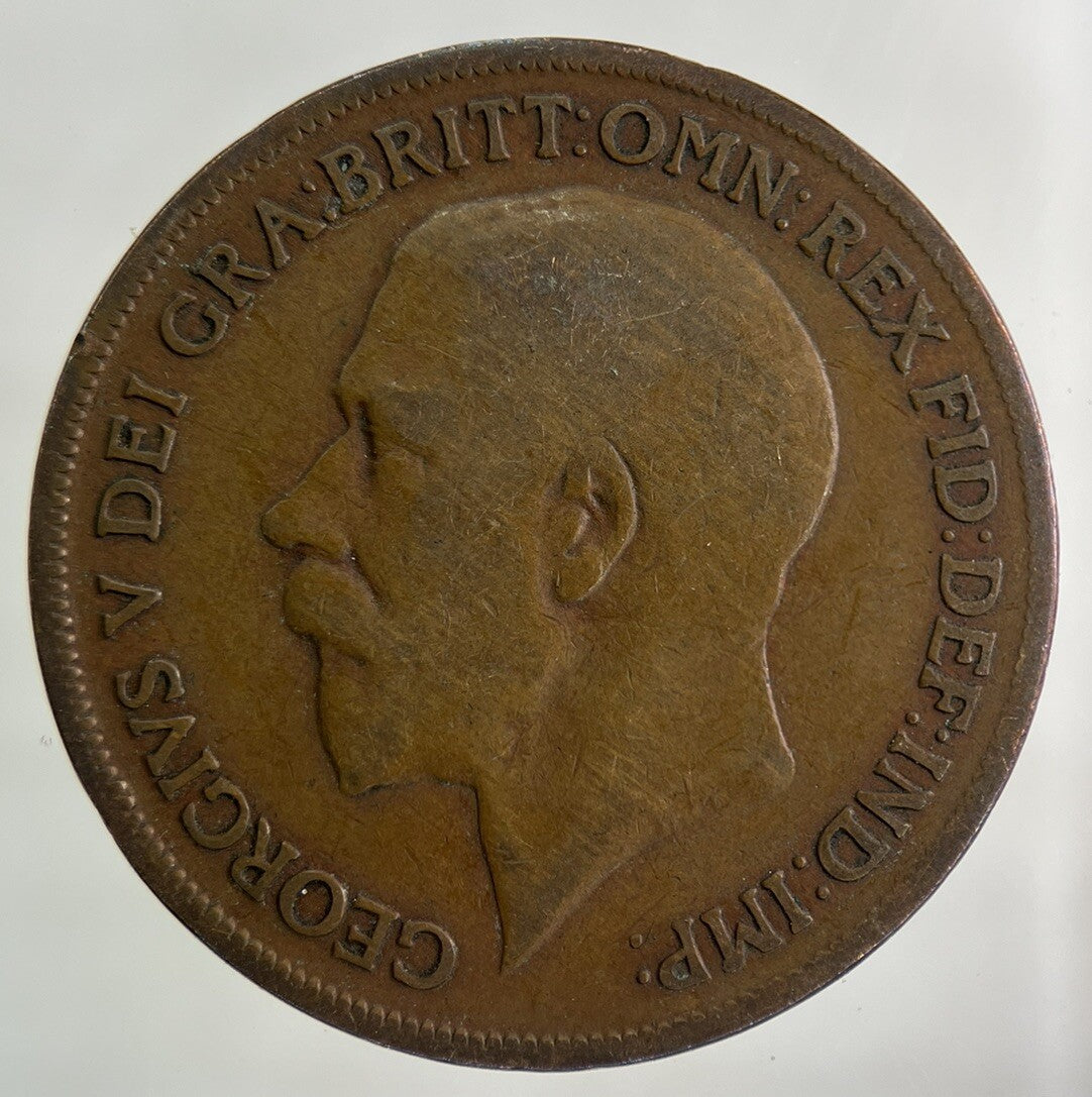 1920 George V One Penny Coin | Collectable Grade
