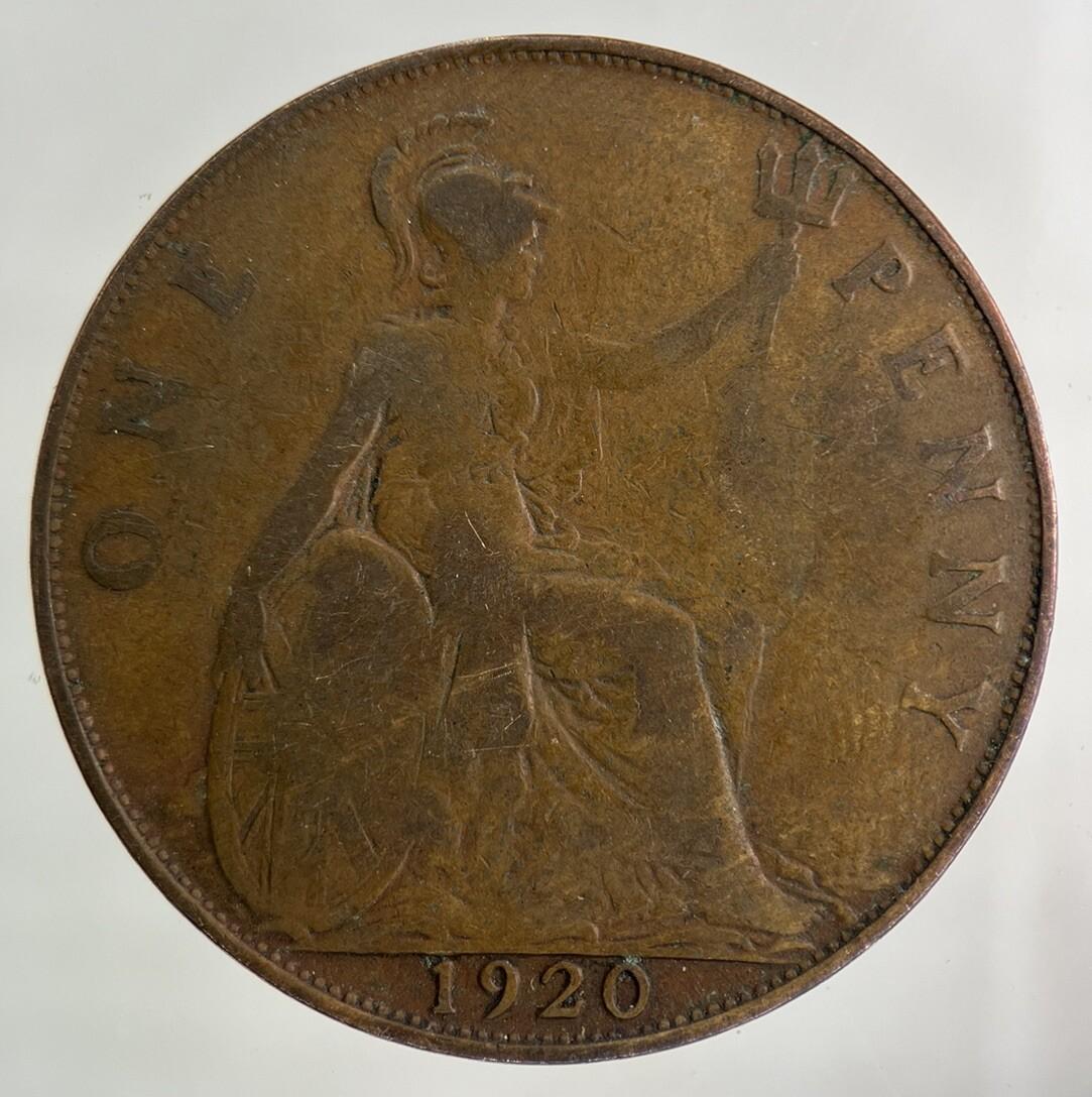 1920 George V One Penny Coin | Collectable Grade