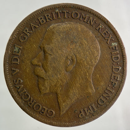 1920 George V One Penny Coin | Collectable Grade