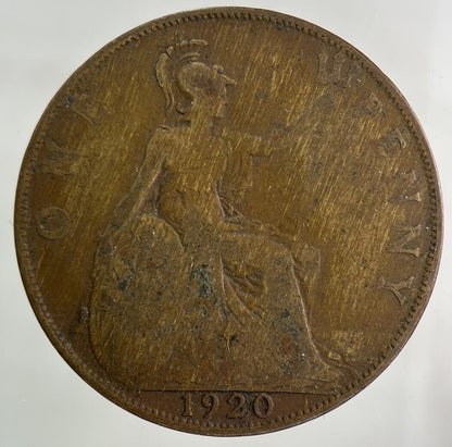1920 George V One Penny Coin | Collectable Grade