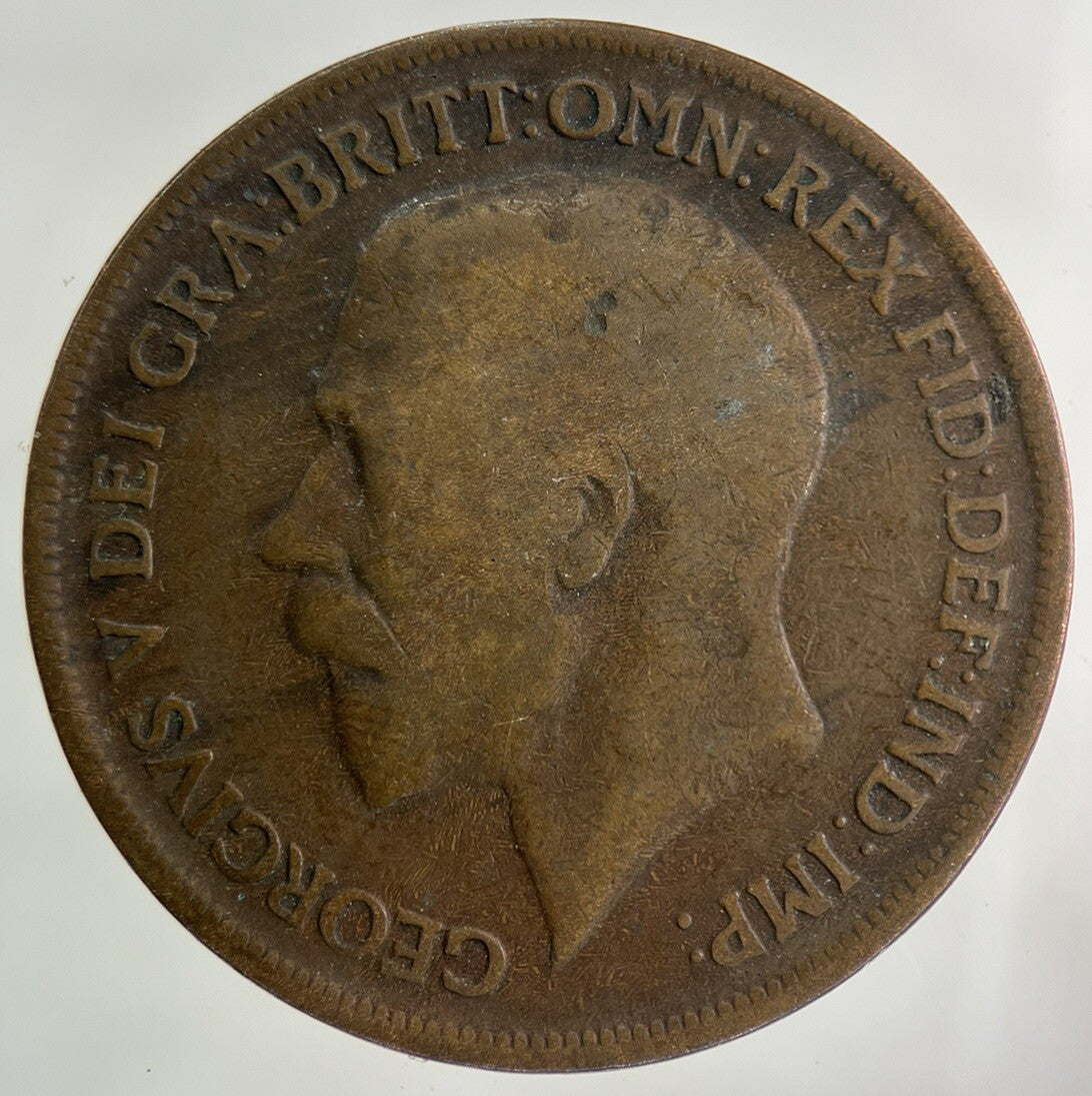 1916 George V One Penny Coin | Collectable Grade