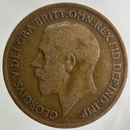 1916 George V One Penny Coin | Collectable Grade