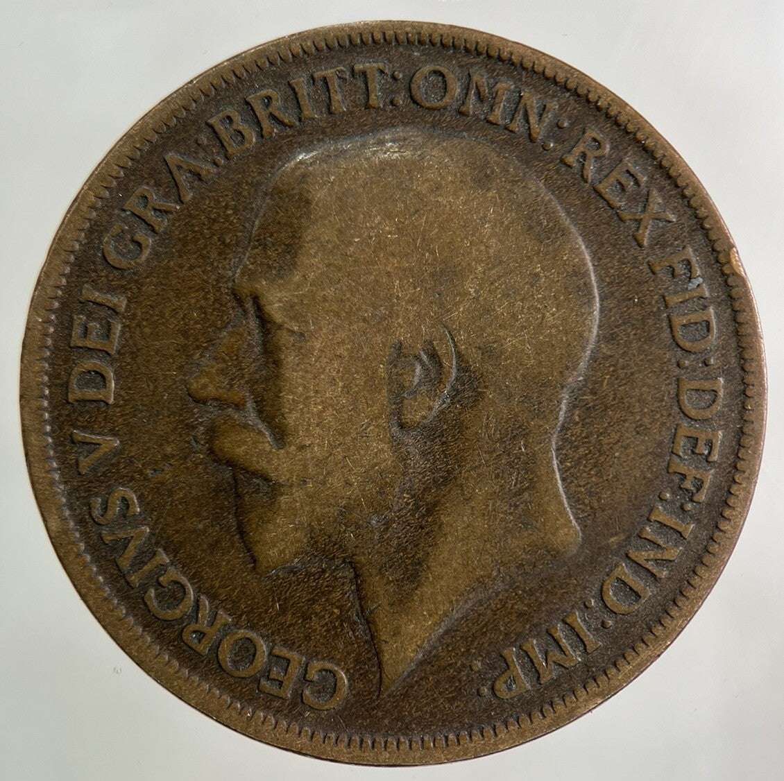 1917 George V One Penny Coin | Collectable Grade