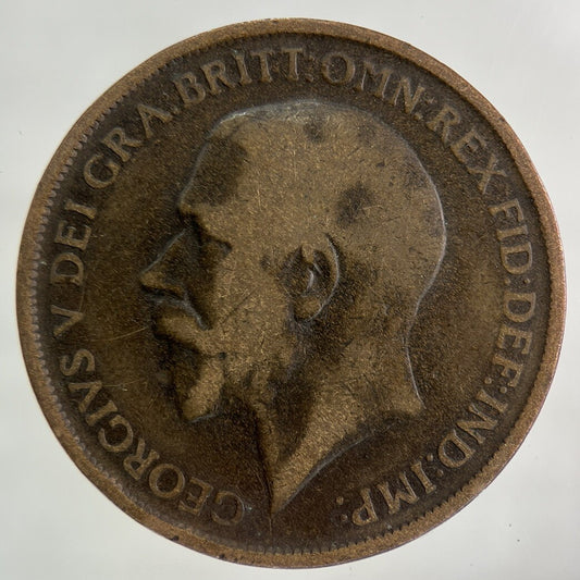 1912 George V One Penny Coin | Collectable Grade