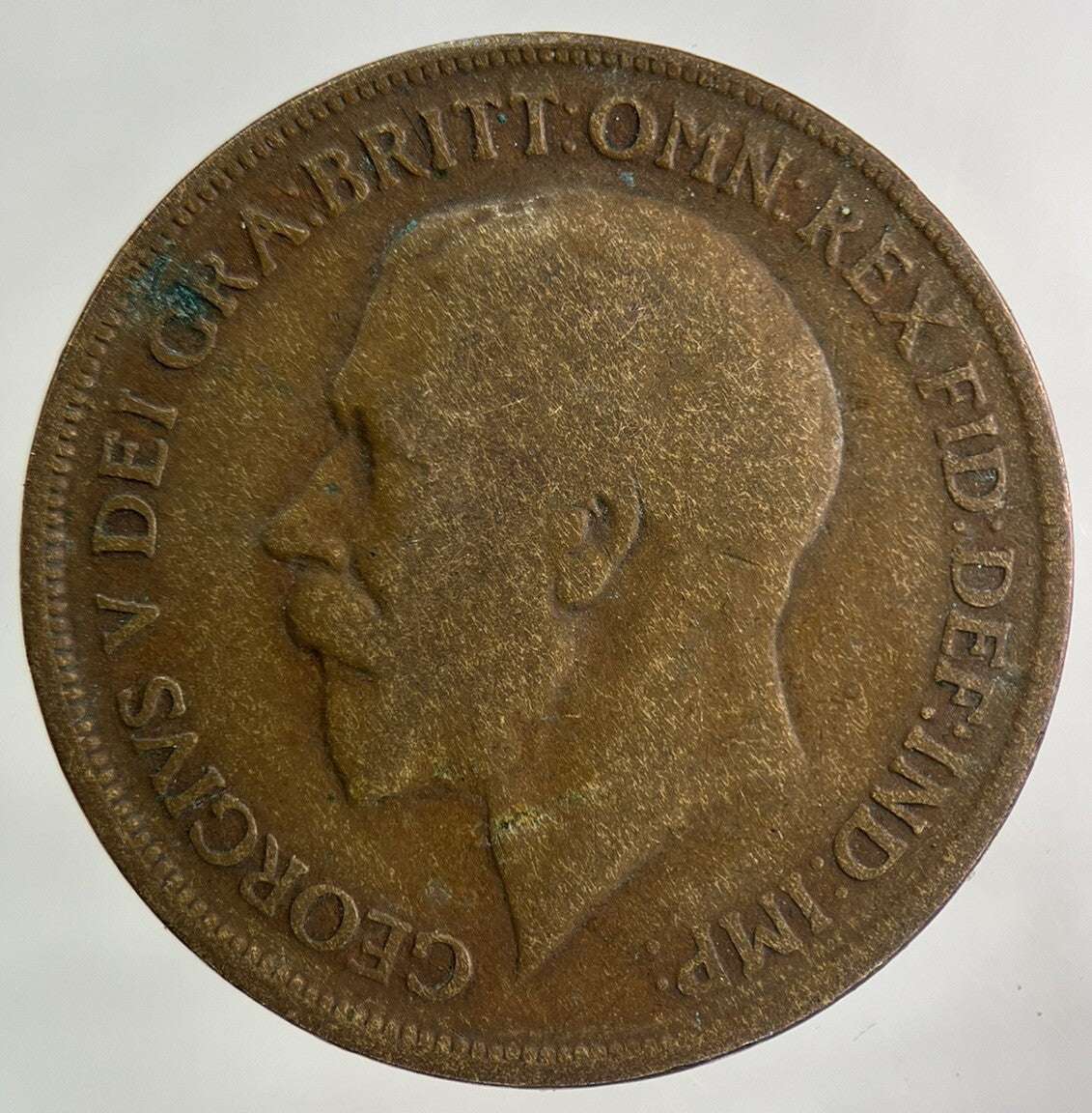 1919 George V One Penny Coin | Collectable Grade