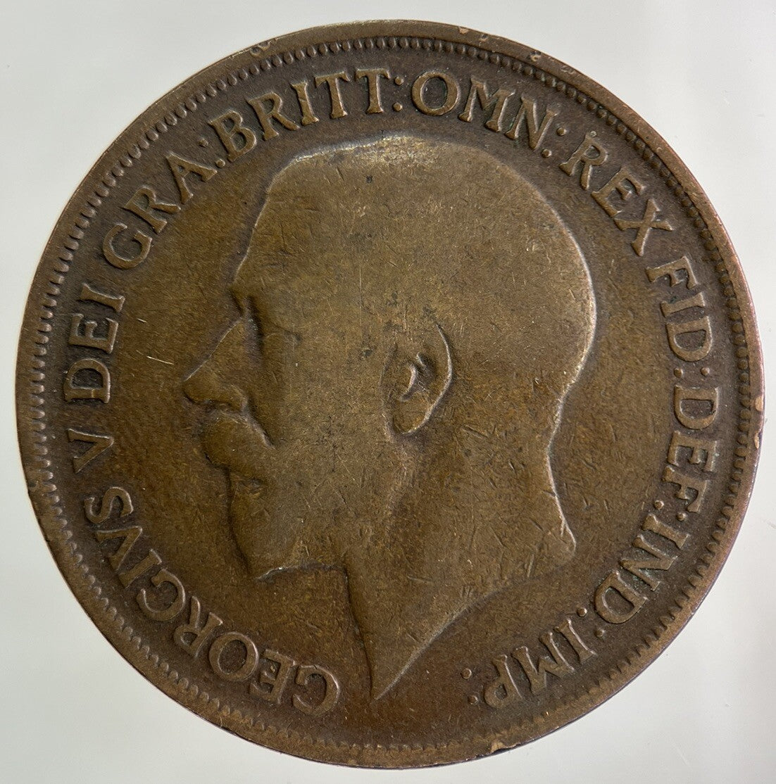 1916 George V One Penny Coin | Collectable Grade