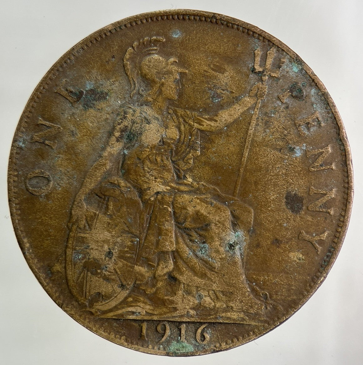 1916 George V One Penny Coin | Collectable Grade