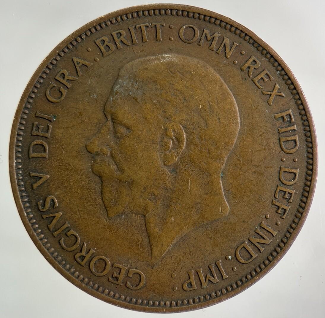 1936 George V One Penny Coin | Fine Collectable Grade