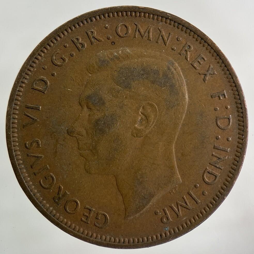 1948 George VI One Penny Coin | Fine Collectable Grade