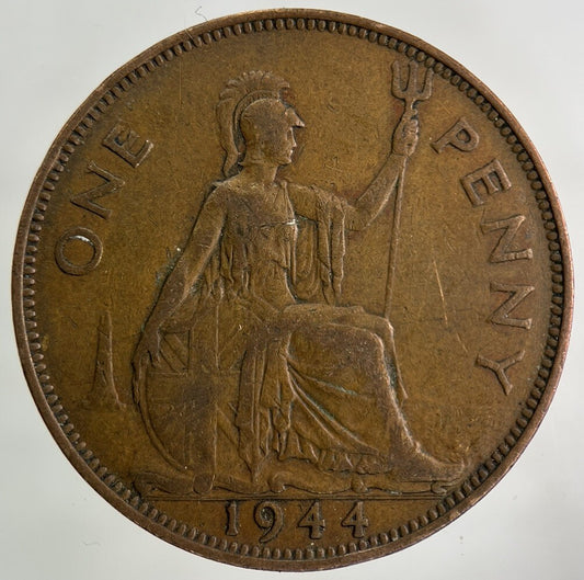 1944 George VI One Penny Coin | Fine Collectable Grade