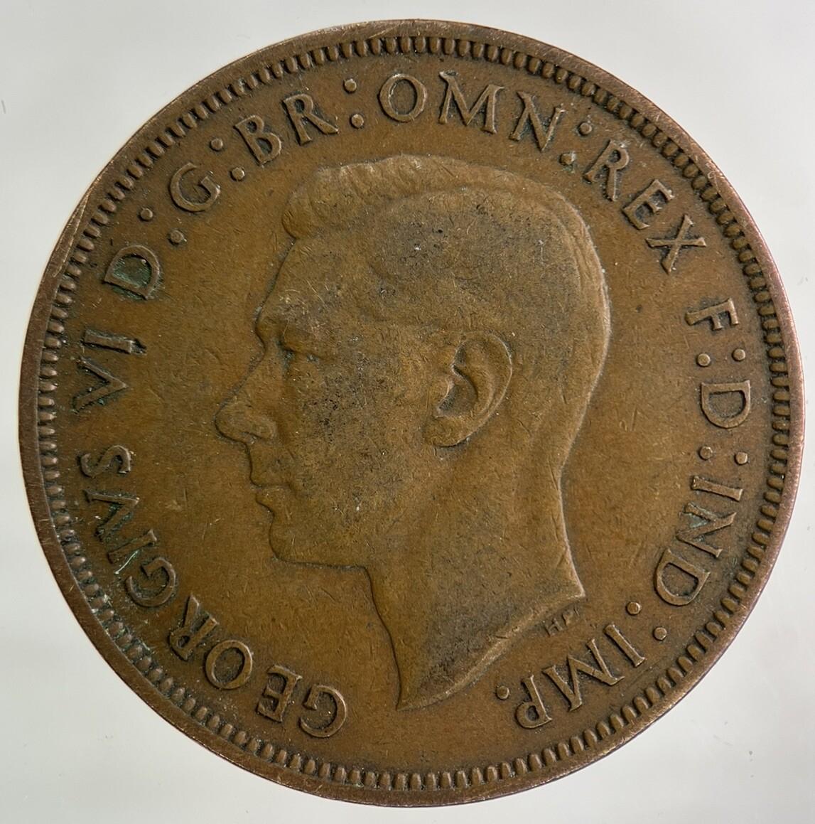 1946 George VI One Penny Coin | Fine Collectable Grade