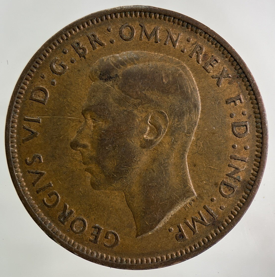1948 George VI One Penny Coin | Fine Collectable Grade