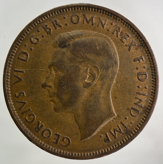1948 George VI One Penny Coin | Fine Collectable Grade