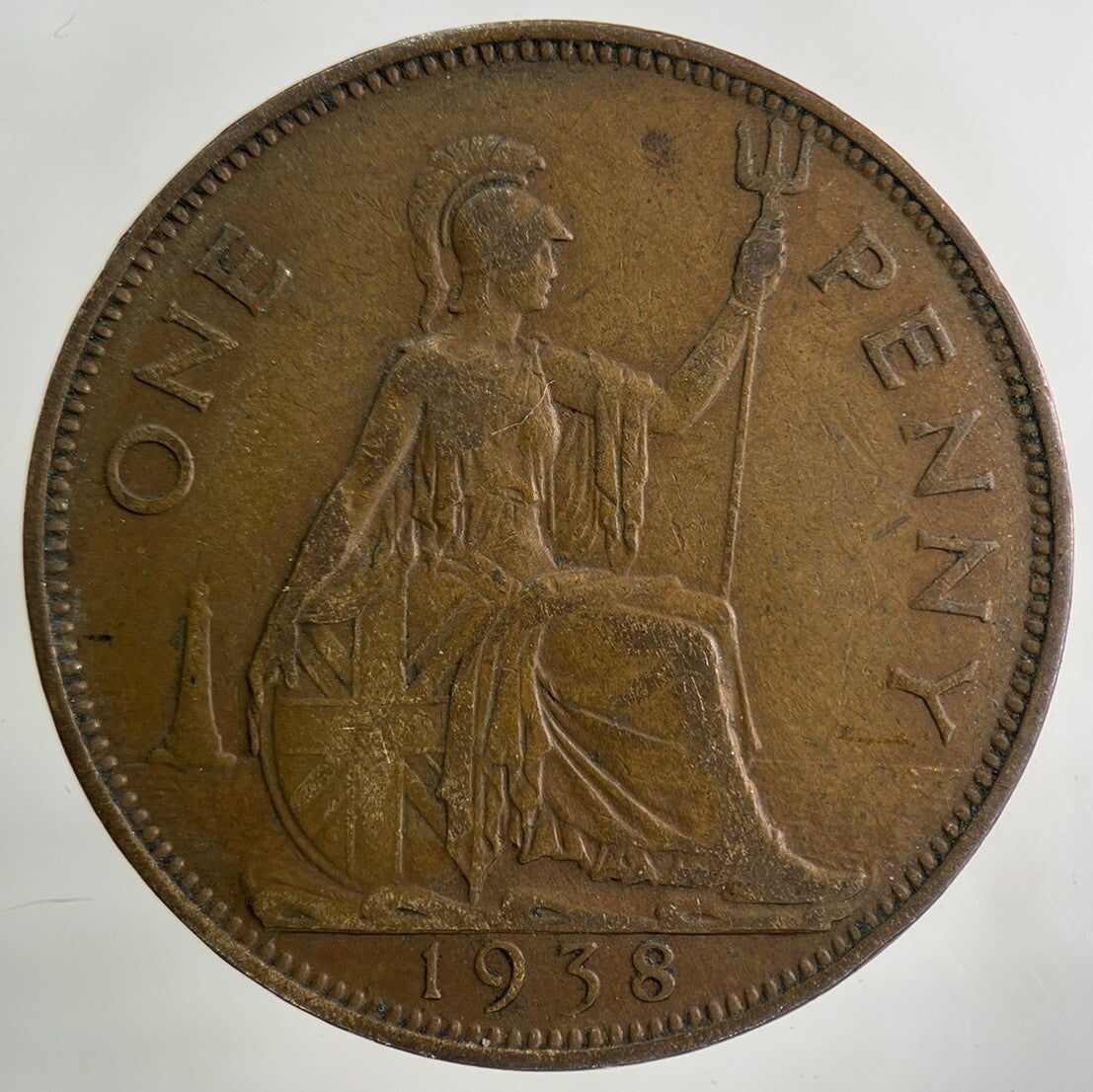 1938 George VI One Penny Coin | Fine Collectable Grade