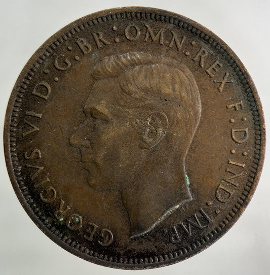 1947 George VI One Penny Coin | Fine Collectable Grade