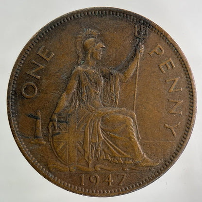 1947 George VI One Penny Coin | Fine Collectable Grade