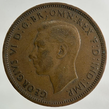 1938 George VI Half-Penny Coin | Collectable Grade
