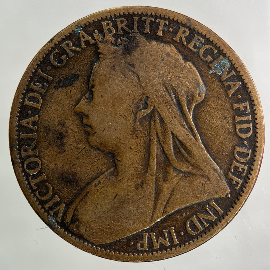 1899 Victoria One Penny Coin | Collectable Grade