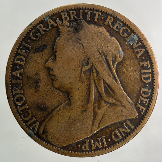1899 Victoria One Penny Coin | Collectable Grade