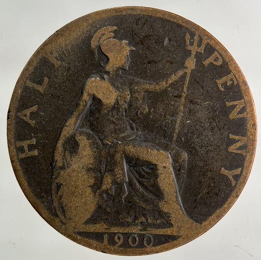 1900 Victoria Half-Penny Coin | Collectable Grade