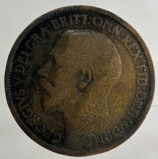 1918 George V Half-Penny Coin | Collectable Grade