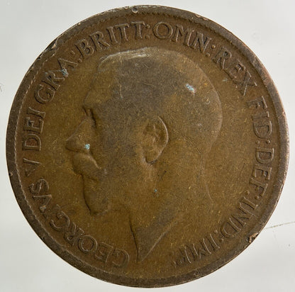 1922 George V Half-Penny Coin | Collectable Grade
