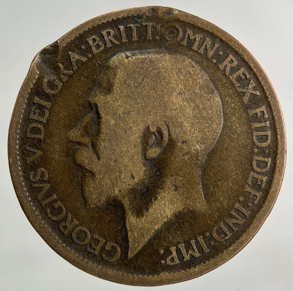 1919 George V Half-Penny Coin | Collectable Grade