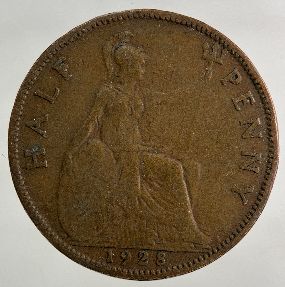 1928 George V Half-Penny Coin | Collectable Grade
