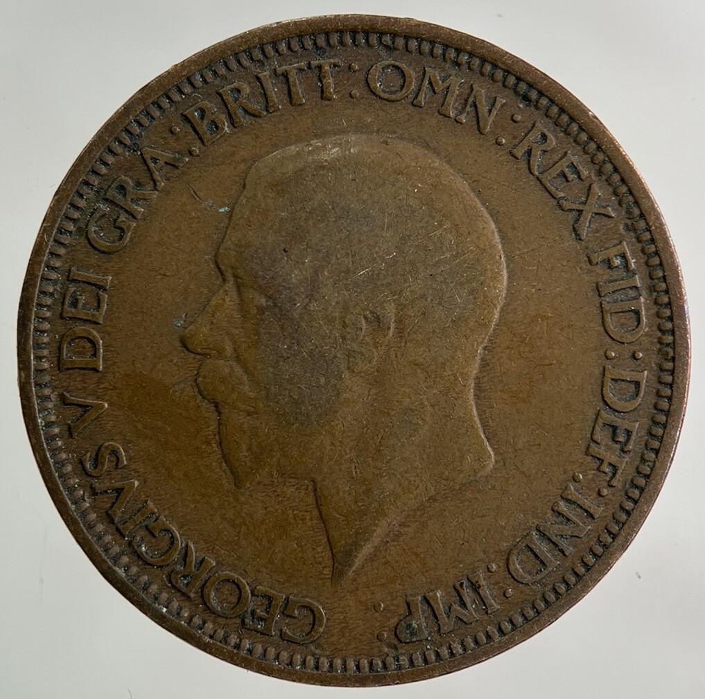 1930 George V Half-Penny Coin | Collectable Grade