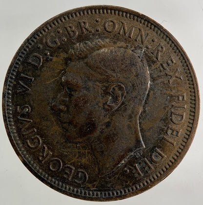 1952 George VI Half-Penny Coin | Fine Collectable Grade