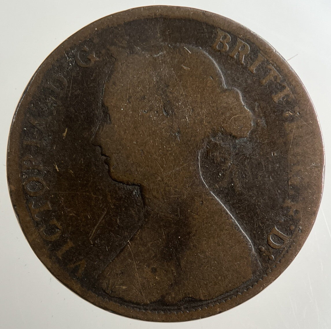 1862 Victoria Half-Penny Coin | Collectable Grade