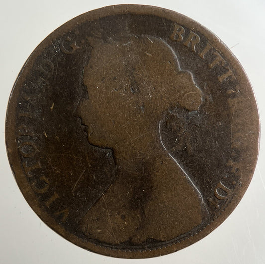 1862 Victoria Half-Penny Coin | Collectable Grade