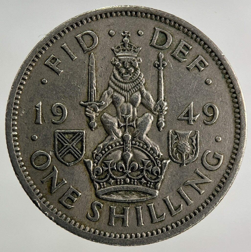 1949 George VI Shilling Coin | Fine Collectable Grade