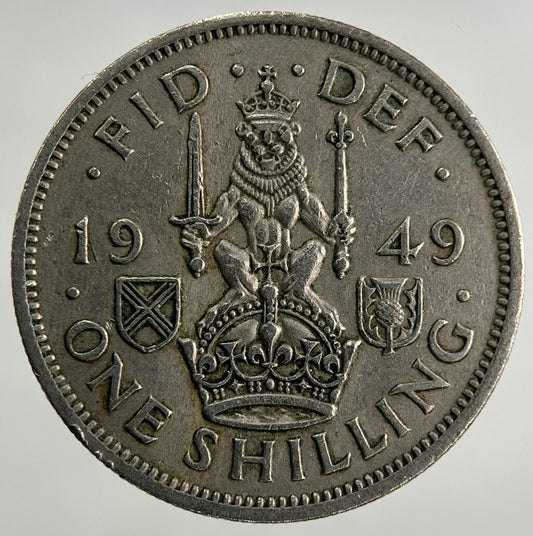 1949 George VI Shilling Coin | Fine Collectable Grade