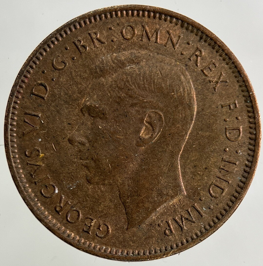 1944 George VI Wren Farthing Coin | Fine Collectable Grade
