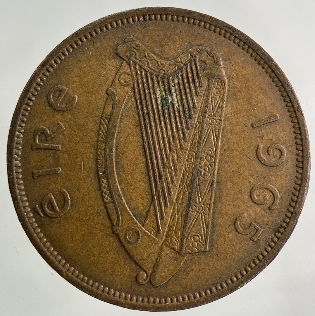 1965 Irish One Penny Coin | Fine Collectable Grade