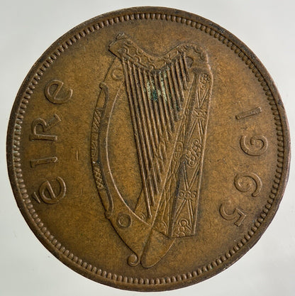 1965 Irish One Penny Coin | Fine Collectable Grade