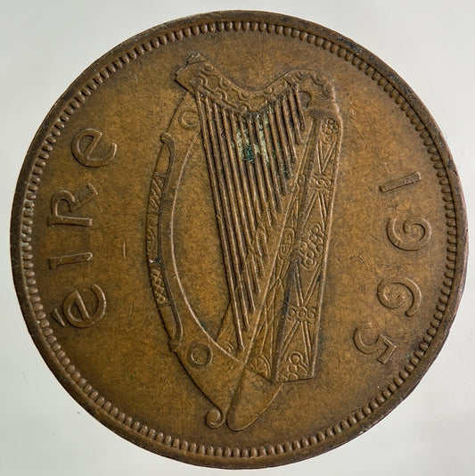 1965 Irish One Penny Coin | Fine Collectable Grade