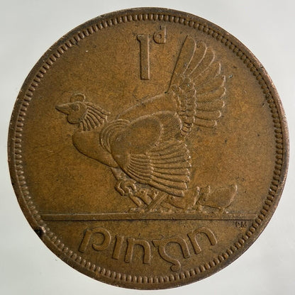 1965 Irish One Penny Coin | Fine Collectable Grade